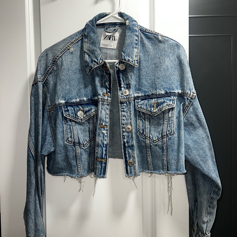 Zara Blue Jean Jacket